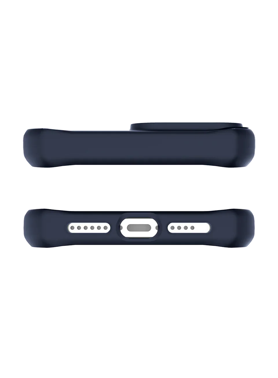 Itskins Hybrid Ballistic iPhone 13 Pro Max Case - Dark Blue - Tashqila Itskins Hybrid Ballistic iPhone 13 Pro Max Case - Dark Blue - Tashqila